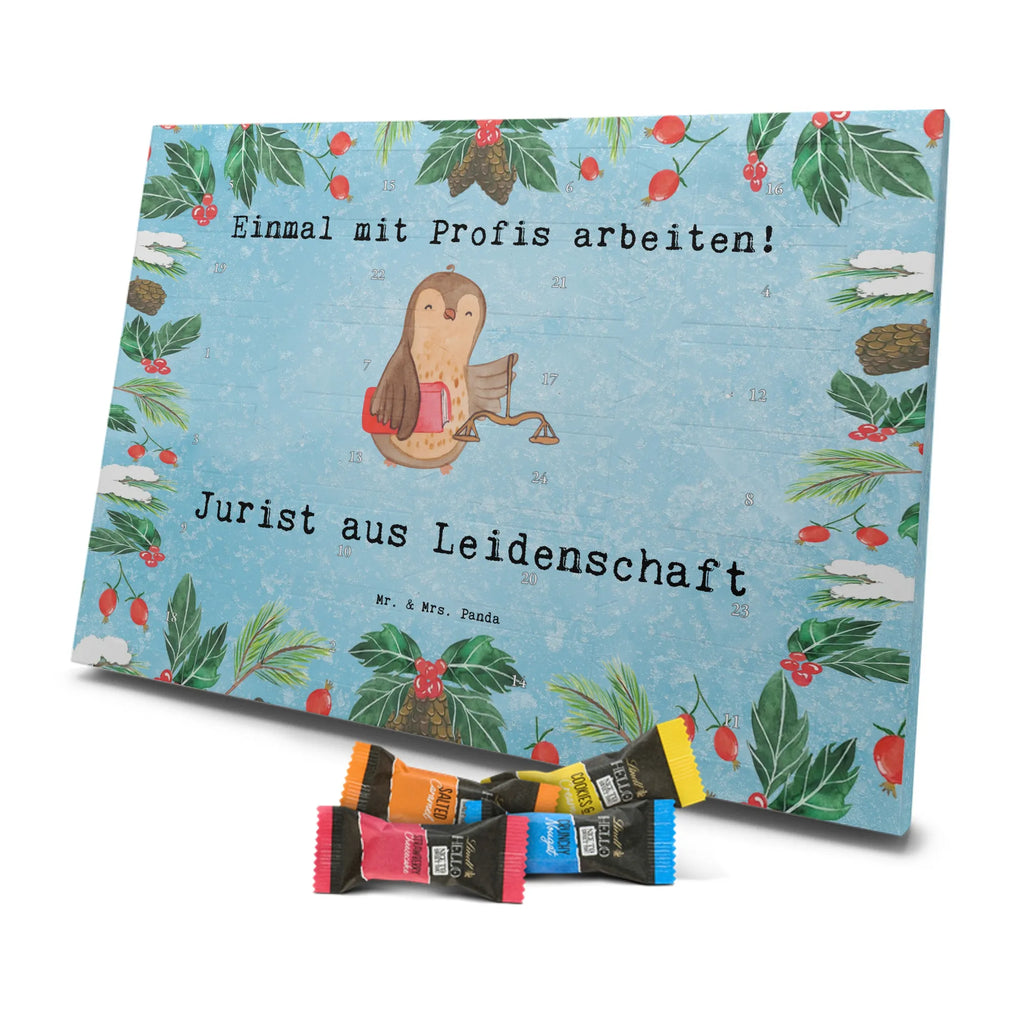 Chocolate advent calendar lawyer Passion gift, sayings, gift idea, best, farewell gift, passing exam, anniversary, retirement, promotion, job start, profession