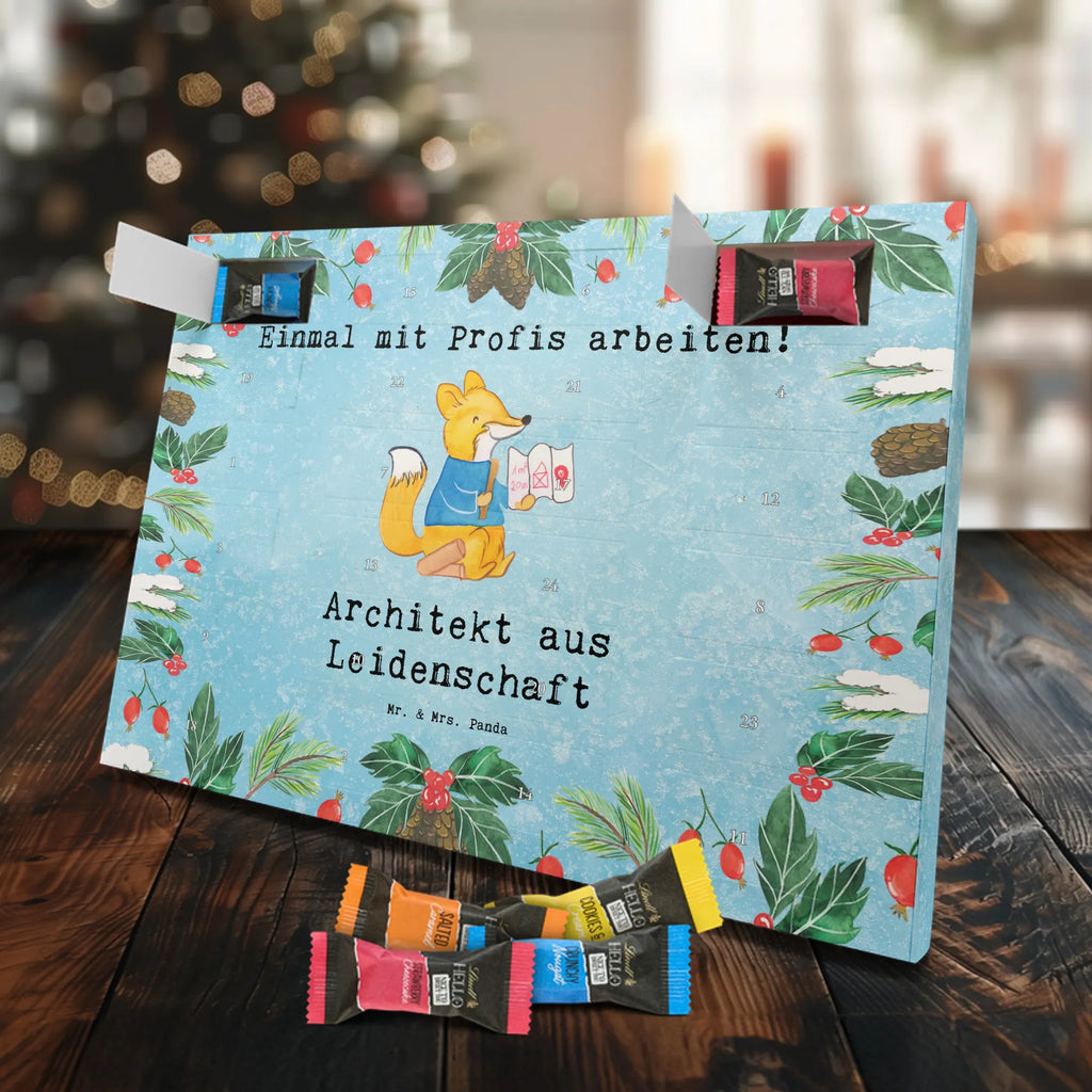 Chocolate advent calendar architect Passion gift, sayings, gift idea, best, farewell gift, passing exam, anniversary, retirement, promotion, job start, profession