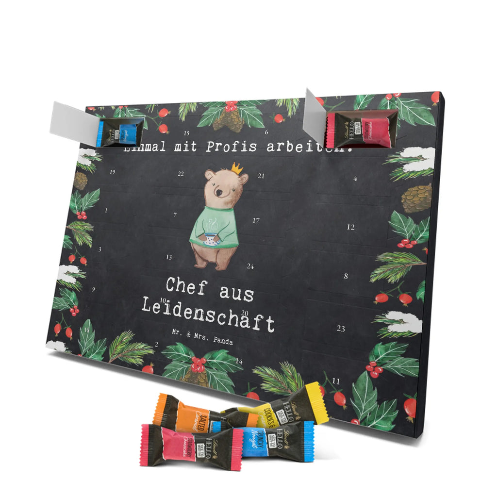 Chocolate advent calendar Boss Passion gift, sayings, gift idea, best, farewell gift, passing exam, anniversary, retirement, promotion, job start, profession