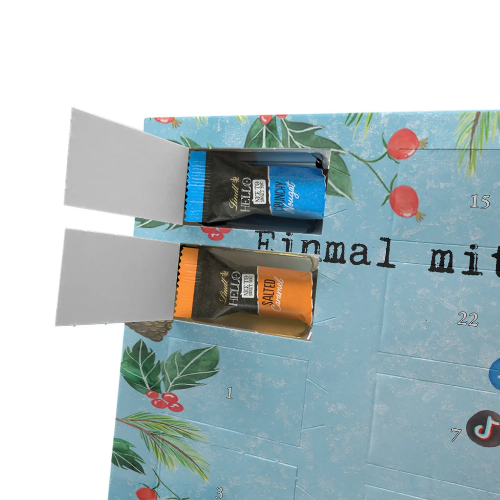 Chocolate advent calendar Parcel Delivery Person Passion sayings, best, farewell gift, gift idea, passing exam, anniversary, retirement, promotion, job start, profession, gift