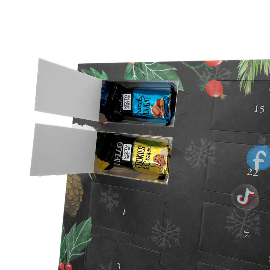 Chocolate advent calendar Parcel Delivery Person Passion sayings, best, farewell gift, gift idea, passing exam, anniversary, retirement, promotion, job start, profession, gift