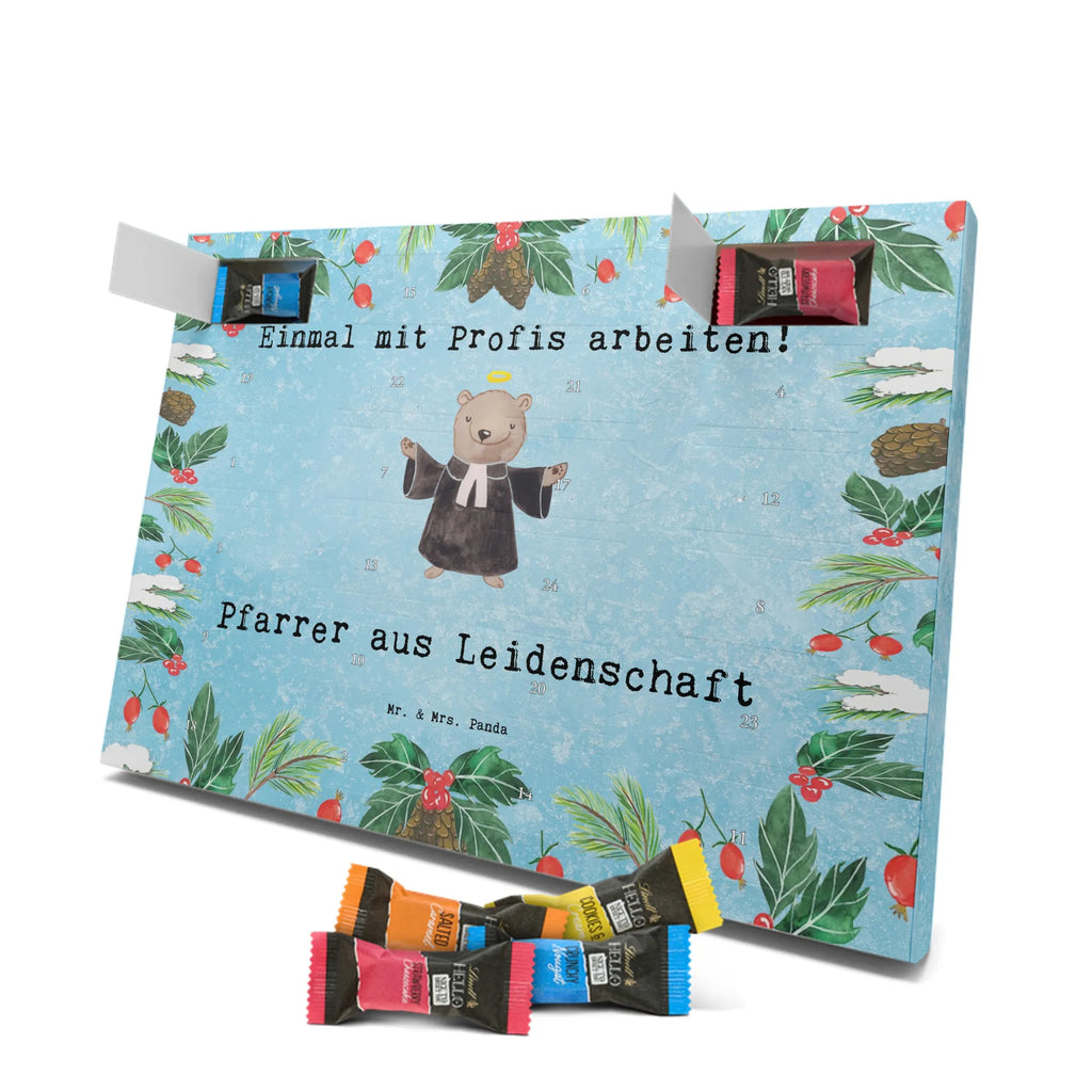 Chocolate advent calendar Pastor Passion gift, sayings, gift idea, best, farewell gift, passing exam, anniversary, retirement, promotion, job start, profession