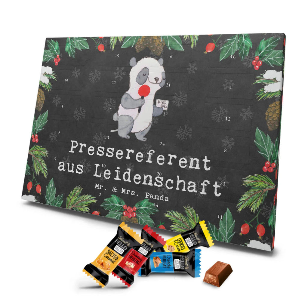 Chocolate advent calendar Press Officer Passion gift, gift idea, sayings, best, farewell gift, passing exam, anniversary, retirement, promotion, job start, profession