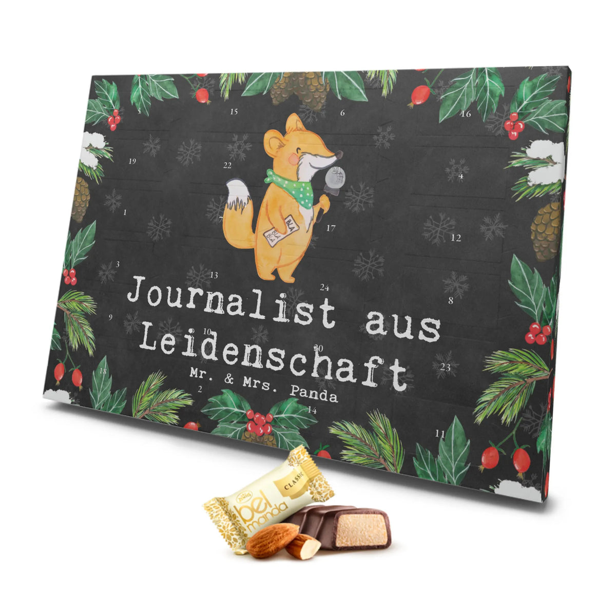 Marzipan Adventskalender Journalist Leidenschaft Marzipan Adventskalender, Beruf, Ausbildung, Jubiläum, Abschied, Rente, Kollege, Kollegin, Geschenk, Schenken, Arbeitskollege, Mitarbeiter, Firma, Danke, Dankeschön, Studium, Redakteur, Journalist, Pressebüro, Reporter
