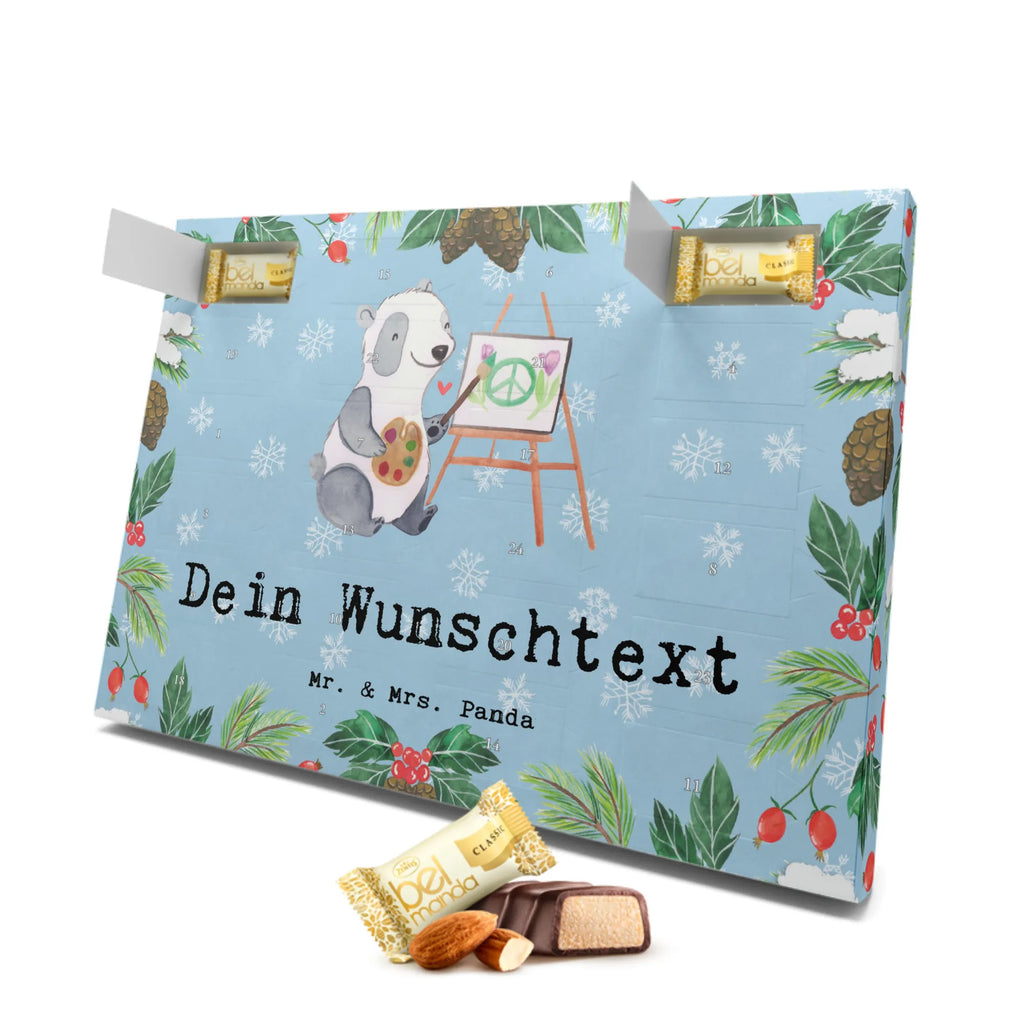 Personalisierter Marzipan Adventskalender Künstler Leidenschaft Personalisierter Marzipan Adventskalender, Beruf, Ausbildung, Jubiläum, Abschied, Rente, Kollege, Kollegin, Geschenk, Schenken, Arbeitskollege, Mitarbeiter, Firma, Danke, Dankeschön, Künstler, Galerie Eröffnung, Kunstmaler, Maler, Kunstschule