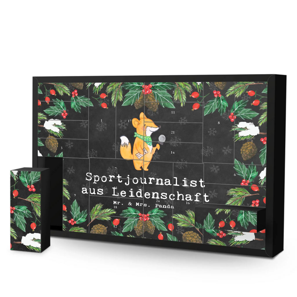 Fillable advent calendar Sports journalist Passion self filling, Advent calendar 2020, Advent calendar men, Advent calendar, Advent calendar women, gift, gift idea, best, farewell gift, passing exam, anniversary, retirement, promotion, job start, sayings, funny, profession