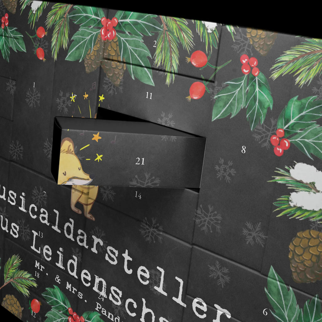 Fillable advent calendar musical actor passion gift, sayings, gift idea, best, farewell gift, passing exam, anniversary, retirement, promotion, job start, profession