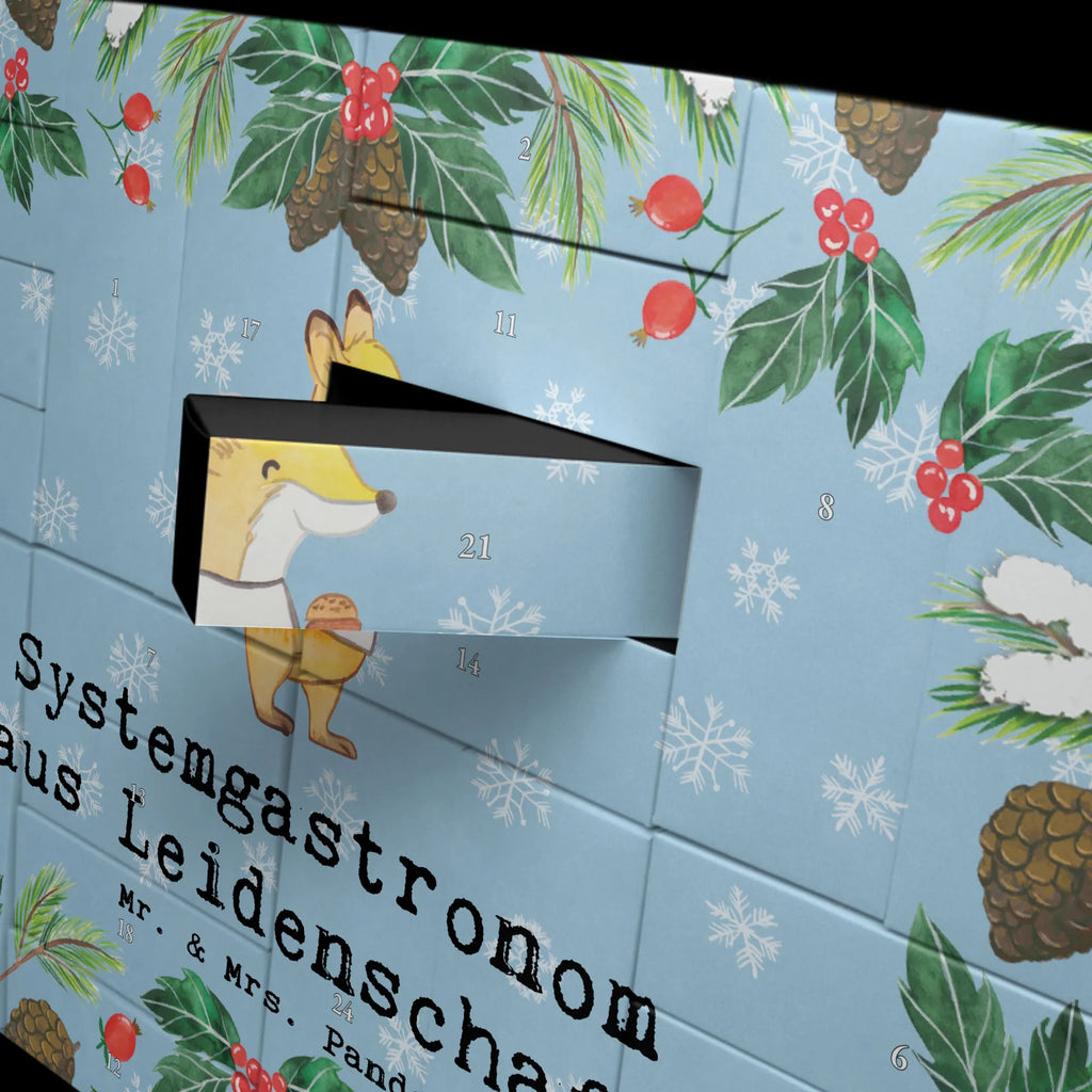 Fillable advent calendar chain restaurateur Passion gift, sayings, gift idea, best, farewell gift, passing exam, anniversary, retirement, promotion, job start, profession