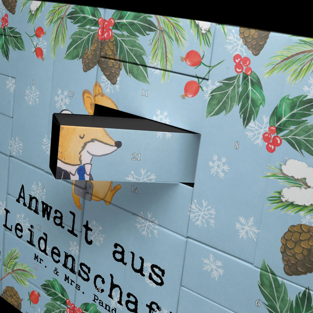 Fillable advent calendar lawyer Passion gift, sayings, gift idea, best, farewell gift, passing exam, anniversary, retirement, promotion, job start, profession