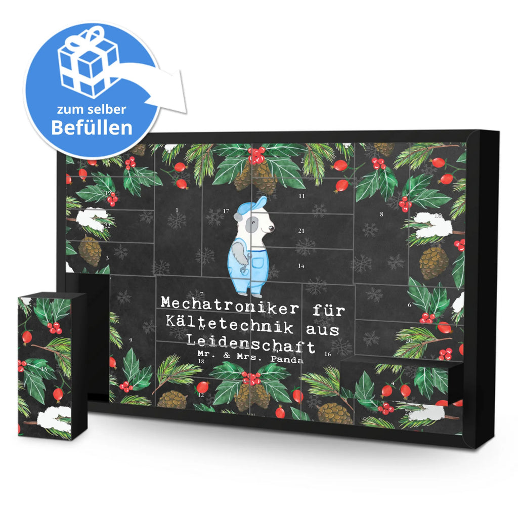 Fillable advent calendar Mechatronics Technician for Refrigeration Technology Passion gift, sayings, gift idea, best, farewell gift, passing exam, anniversary, retirement, promotion, job start, profession