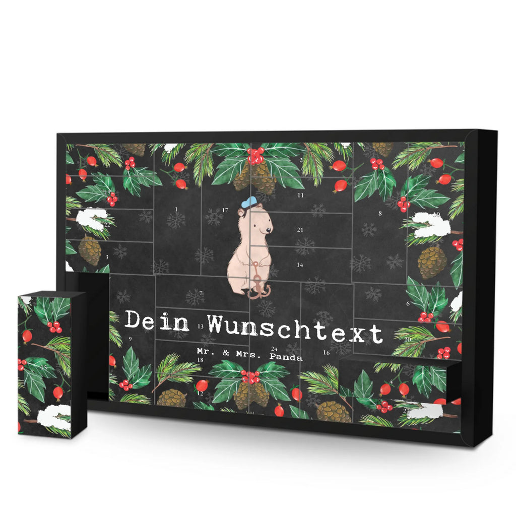 Personalisierter Befüllbarer Adventskalender Matrose Leidenschaft Befüllbarer Adventskalender, Adventskalender Zum Selbst Befüllen, Geschenk, Schenken, Jubiläum, Danke, Dankeschön, Beruf, Ausbildung, Abschied, Rente, Kollege, Kollegin, Arbeitskollege, Mitarbeiter, Firma, Schiffsmechaniker, Matrose, Seeleute, Seemann, Schiff