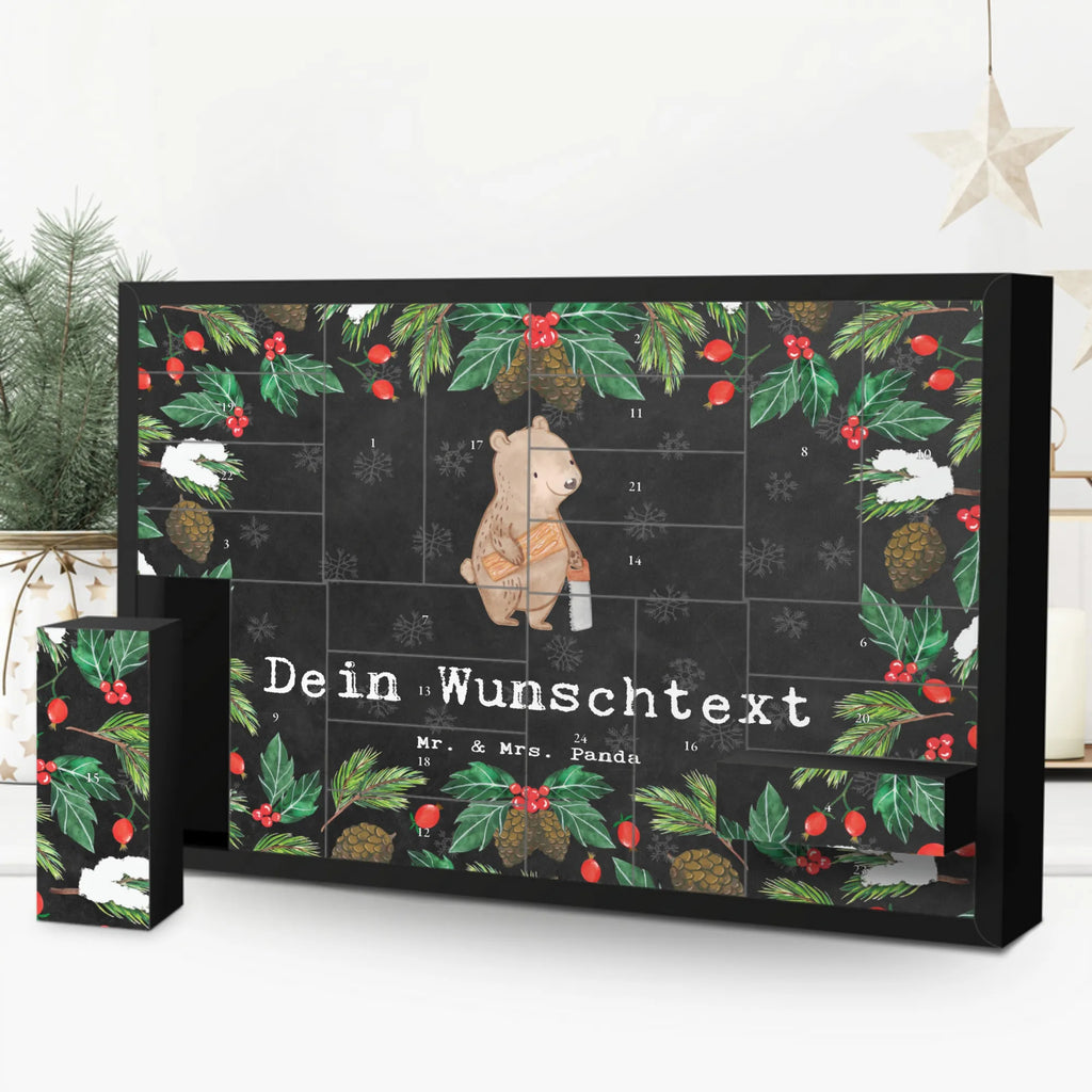 Personalisierter Befüllbarer Adventskalender Schreiner Leidenschaft Adventskalender Zum Selbst Befüllen, Befüllbarer Adventskalender, Geschenk, Schenken, Jubiläum, Danke, Dankeschön, Beruf, Ausbildung, Abschied, Rente, Kollege, Kollegin, Arbeitskollege, Mitarbeiter, Firma