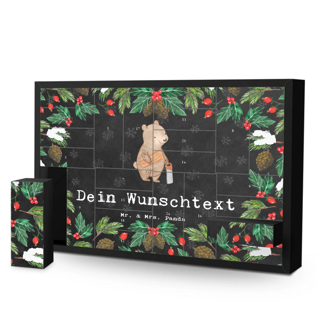 Personalisierter Befüllbarer Adventskalender Tischler Leidenschaft Befüllbarer Adventskalender, Adventskalender Zum Selbst Befüllen, Geschenk, Schenken, Jubiläum, Danke, Dankeschön, Beruf, Ausbildung, Abschied, Rente, Kollege, Kollegin, Arbeitskollege, Mitarbeiter, Firma