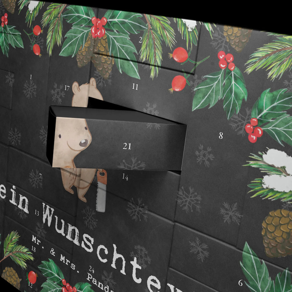 Personalisierter Befüllbarer Adventskalender Tischler Leidenschaft Befüllbarer Adventskalender, Adventskalender Zum Selbst Befüllen, Geschenk, Schenken, Jubiläum, Danke, Dankeschön, Beruf, Ausbildung, Abschied, Rente, Kollege, Kollegin, Arbeitskollege, Mitarbeiter, Firma