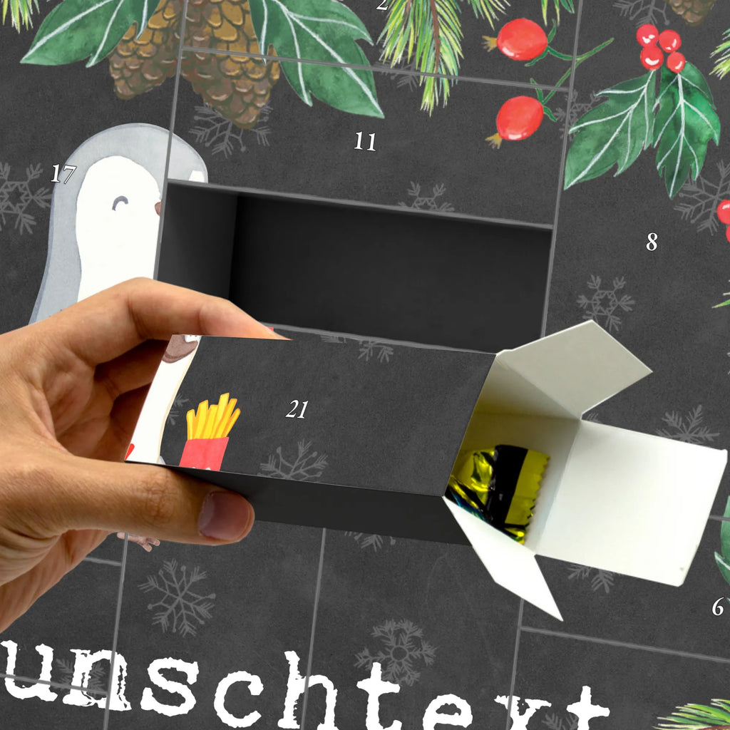 Personalisierter Befüllbarer Adventskalender Imbissverkäufer Leidenschaft Adventskalender Zum Selbst Befüllen, Befüllbarer Adventskalender, Geschenk, Schenken, Jubiläum, Danke, Dankeschön, Beruf, Ausbildung, Abschied, Rente, Kollege, Kollegin, Arbeitskollege, Mitarbeiter, Firma, Pommesverkäufer, Imbissverkäufer, Pommesliebe, Imbissbesitzer