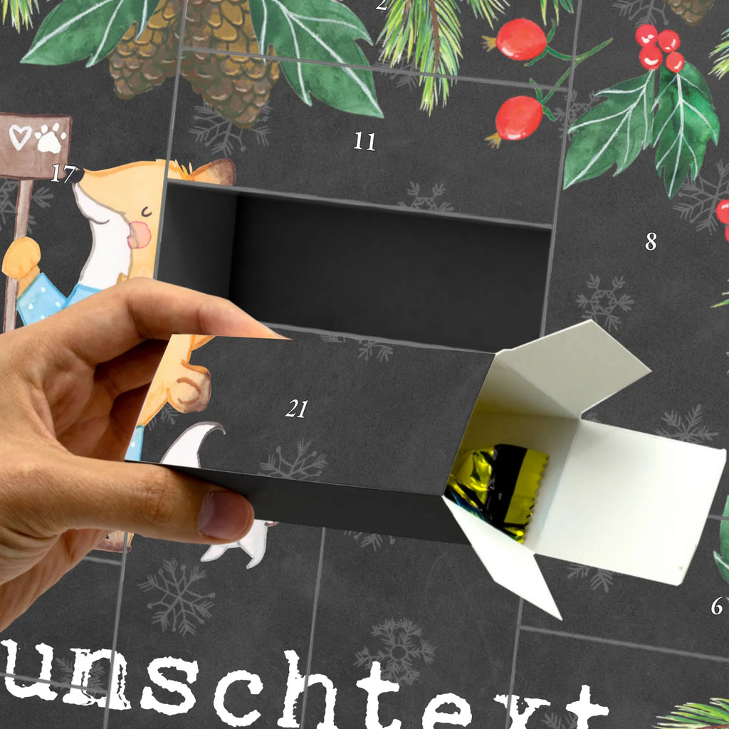 Personalisierter Befüllbarer Adventskalender Tierschützer Leidenschaft Adventskalender Zum Selbst Befüllen, Befüllbarer Adventskalender, Geschenk, Schenken, Jubiläum, Danke, Dankeschön, Beruf, Ausbildung, Abschied, Rente, Kollege, Kollegin, Arbeitskollege, Mitarbeiter, Firma