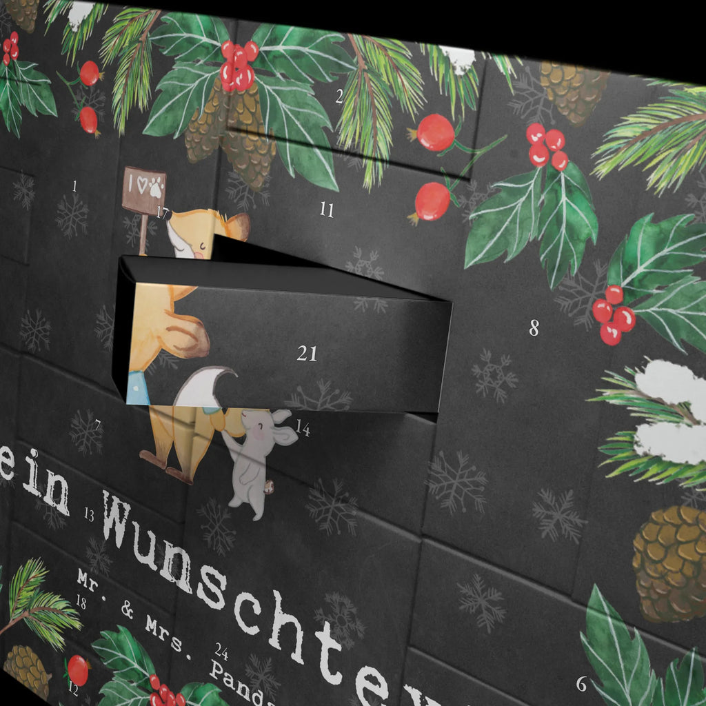 Personalisierter Befüllbarer Adventskalender Tierschützer Leidenschaft Adventskalender Zum Selbst Befüllen, Befüllbarer Adventskalender, Geschenk, Schenken, Jubiläum, Danke, Dankeschön, Beruf, Ausbildung, Abschied, Rente, Kollege, Kollegin, Arbeitskollege, Mitarbeiter, Firma