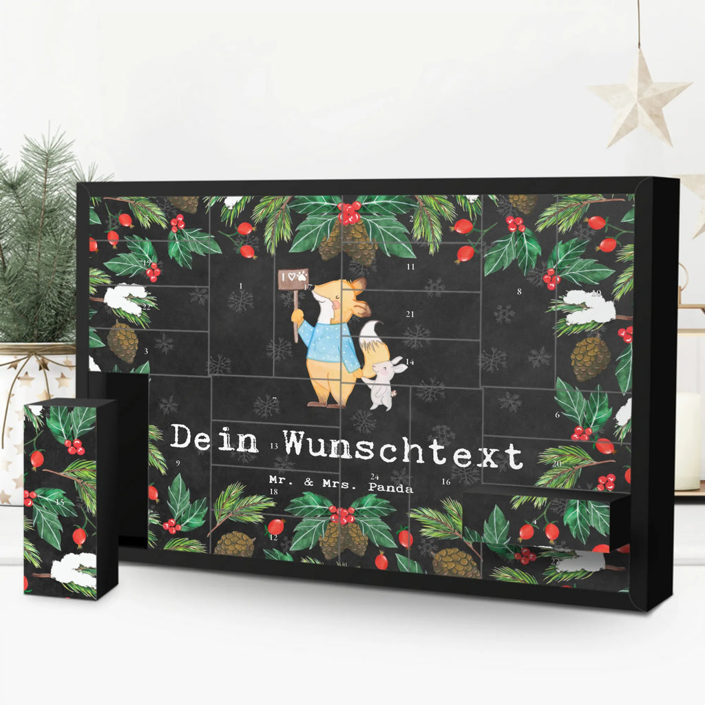 Personalisierter Befüllbarer Adventskalender Tierschützer Leidenschaft Adventskalender Zum Selbst Befüllen, Befüllbarer Adventskalender, Geschenk, Schenken, Jubiläum, Danke, Dankeschön, Beruf, Ausbildung, Abschied, Rente, Kollege, Kollegin, Arbeitskollege, Mitarbeiter, Firma