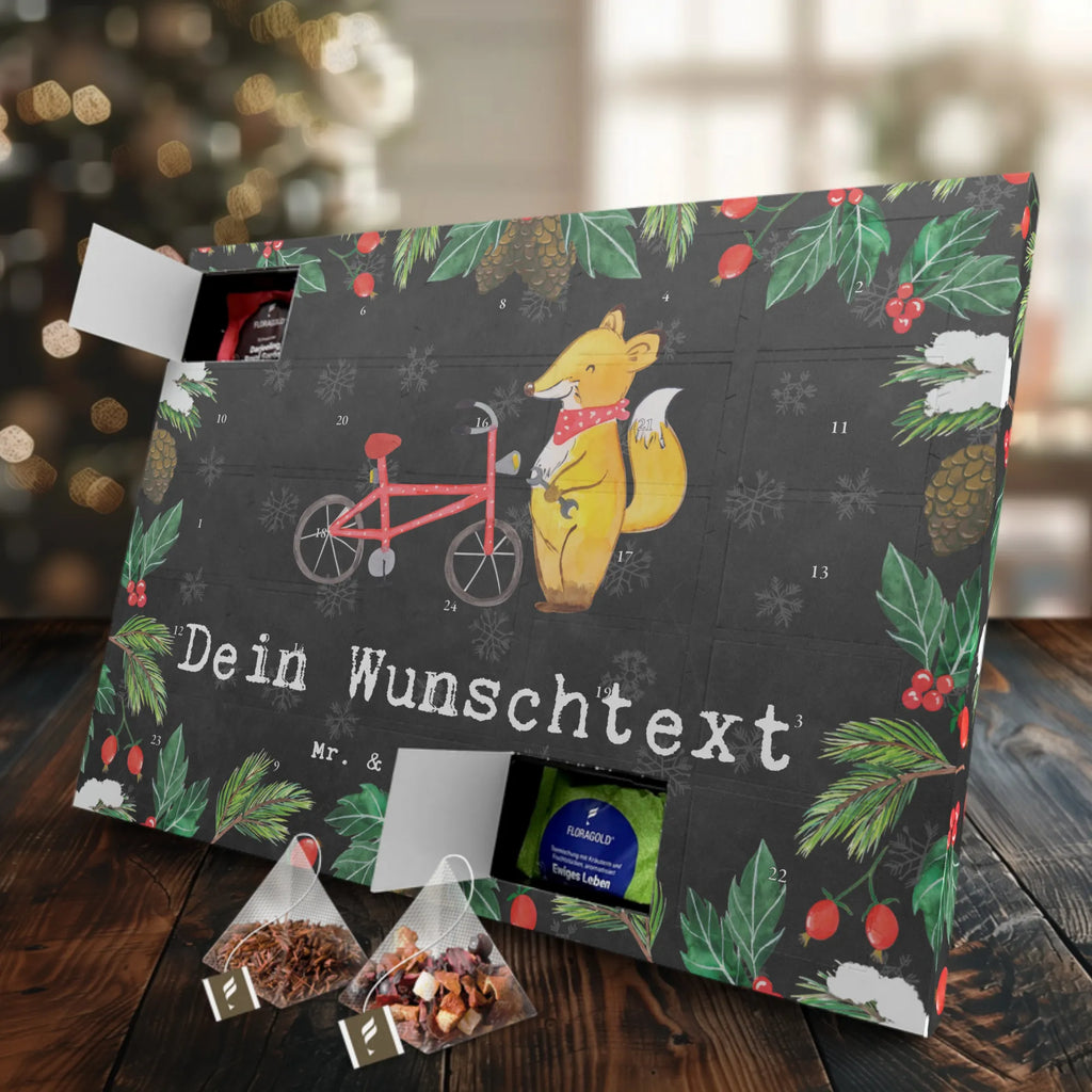 Personalisierter Tee Adventskalender Zweirad Mechatroniker Leidenschaft Personalisierter Tee Adventskalender, Geschenk, Schenken, Jubiläum, Danke, Dankeschön, Beruf, Ausbildung, Abschied, Rente, Kollege, Kollegin, Arbeitskollege, Mitarbeiter, Firma