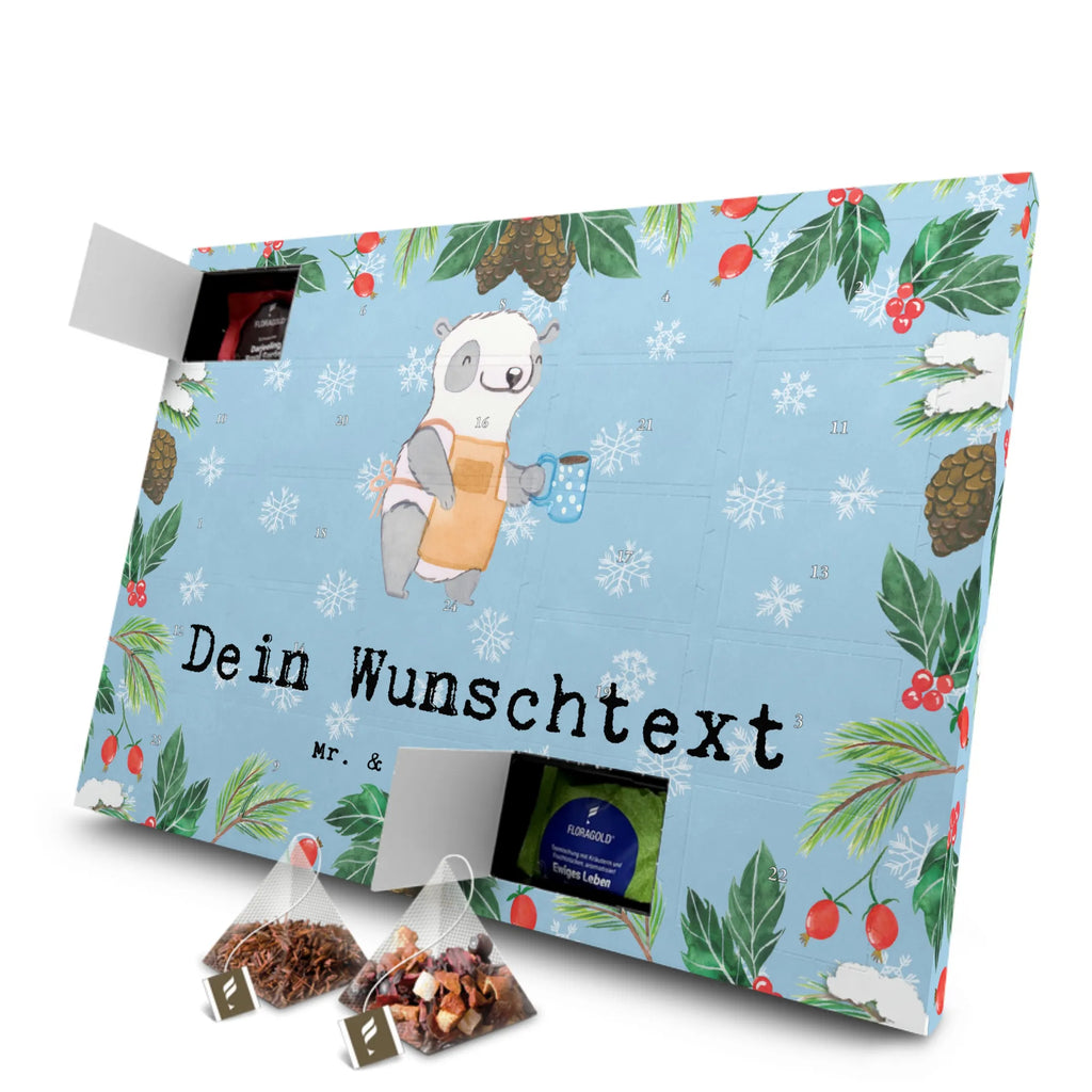 Personalisierter Tee Adventskalender Barista Leidenschaft Personalisierter Tee Adventskalender, Geschenk, Schenken, Jubiläum, Danke, Dankeschön, Beruf, Ausbildung, Abschied, Rente, Kollege, Kollegin, Arbeitskollege, Mitarbeiter, Firma, Kaffee, Eröffnung Cafe, Barista