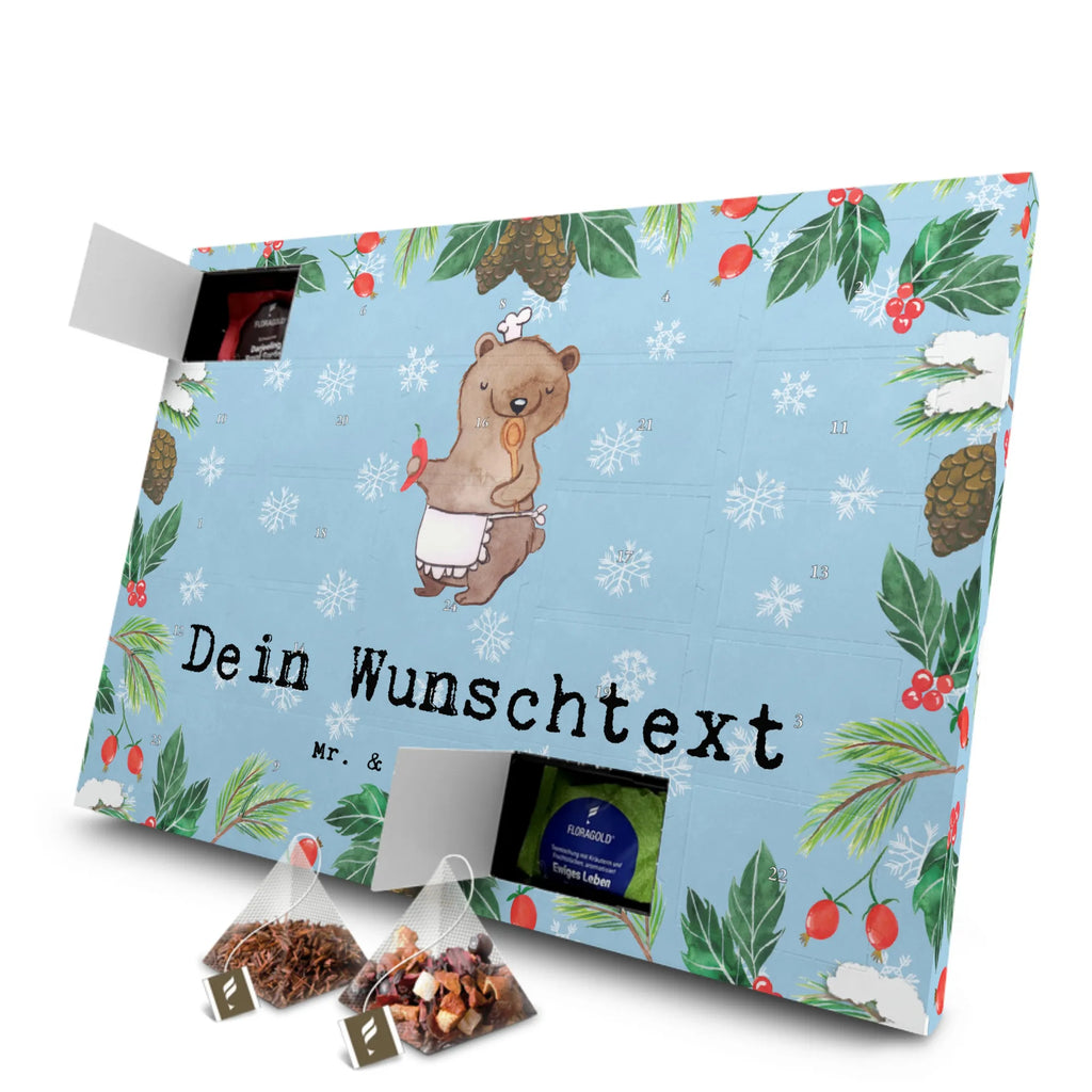  Cook Passion Personalisierter Tee Adventskalender, Geschenk, Schenken, Jubiläum, Danke, Dankeschön, Beruf, Ausbildung, Abschied, Rente, Kollege, Kollegin, Arbeitskollege, Mitarbeiter, Firma, Schiffskoch, Chefkoch, Küchenchef, Koch, Sternekoch, Fernsehkoch, Küchenmeister, Restaurant