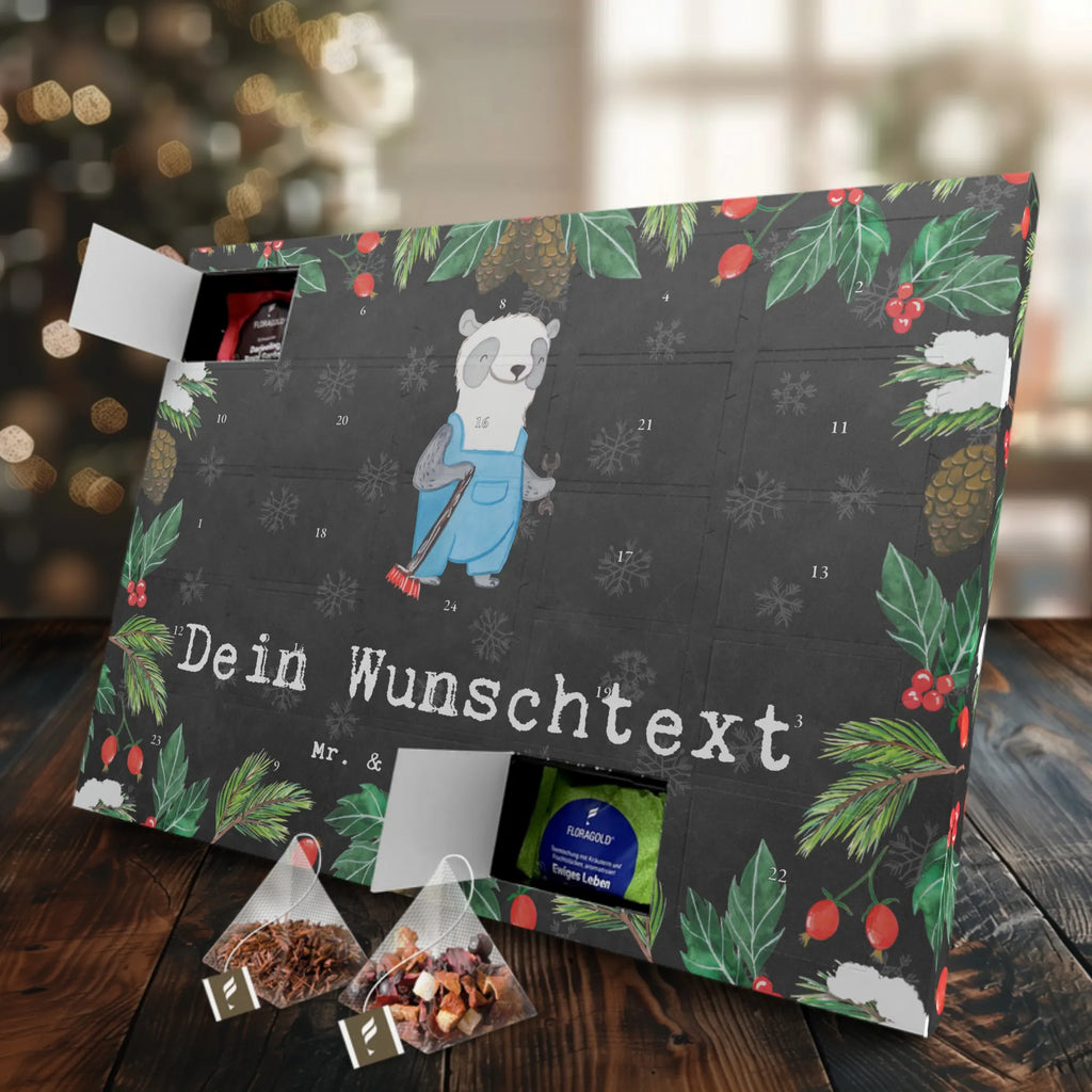 Personalisierter Tee Adventskalender Hausmeister Leidenschaft Personalisierter Tee Adventskalender, Geschenk, Schenken, Jubiläum, Danke, Dankeschön, Beruf, Ausbildung, Abschied, Rente, Kollege, Kollegin, Arbeitskollege, Mitarbeiter, Firma, Hausmeister, Concierge, Hausverwalter, Facility Manager