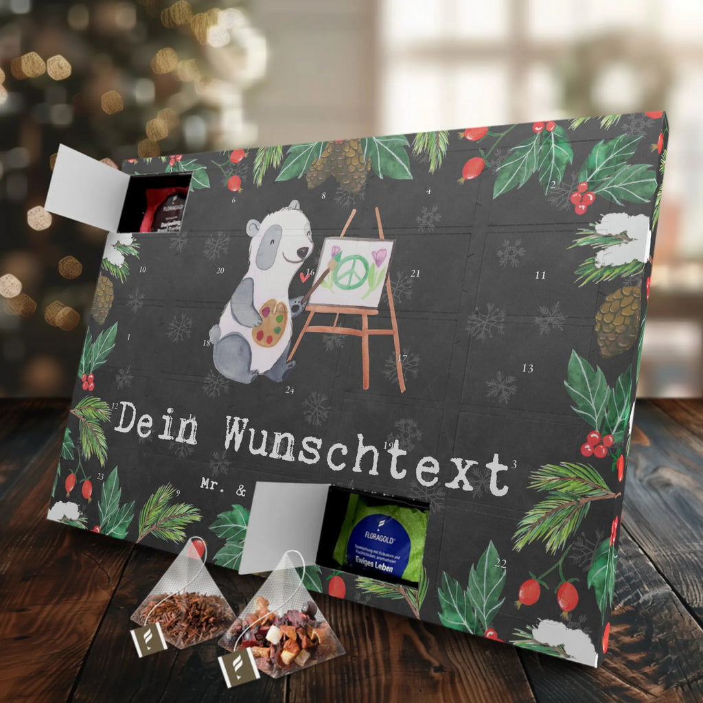  Artist passion Personalisierter Tee Adventskalender, Geschenk, Schenken, Jubiläum, Danke, Dankeschön, Beruf, Ausbildung, Abschied, Rente, Kollege, Kollegin, Arbeitskollege, Mitarbeiter, Firma, Kunstschule, Galerie Eröffnung, Künstler, Maler, Kunstmaler