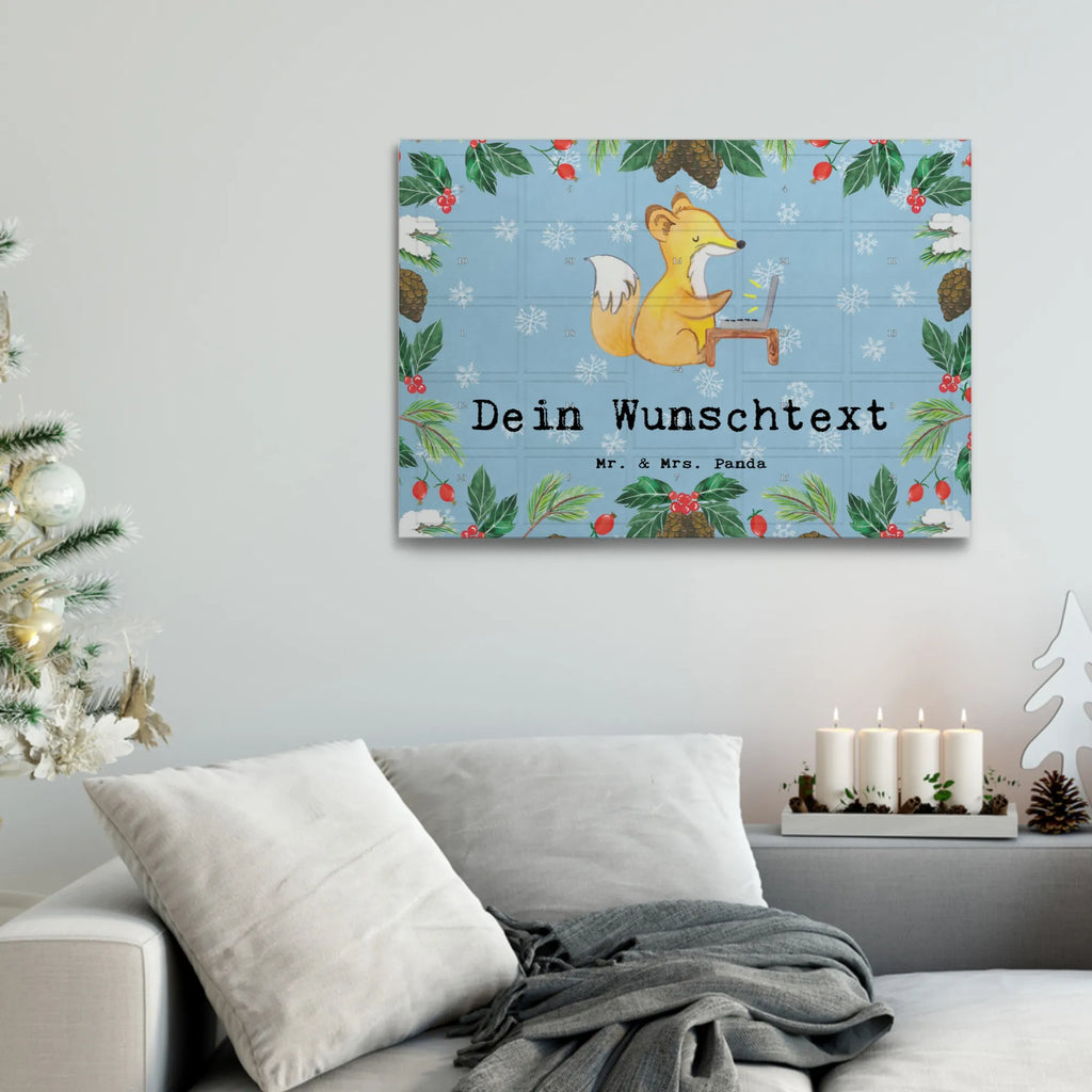 Personalisierter Tee Adventskalender Assistent Leidenschaft Personalisierter Tee Adventskalender, Geschenk, Schenken, Jubiläum, Danke, Dankeschön, Beruf, Ausbildung, Abschied, Rente, Kollege, Kollegin, Arbeitskollege, Mitarbeiter, Firma