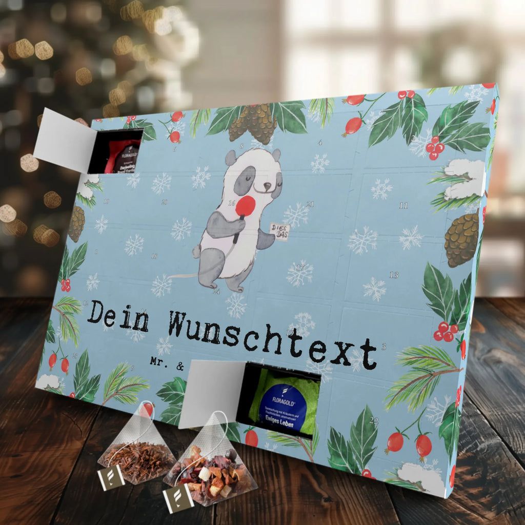 Personalisierter Tee Adventskalender Pressesprecher Leidenschaft Personalisierter Tee Adventskalender, Geschenk, Schenken, Jubiläum, Danke, Dankeschön, Beruf, Ausbildung, Abschied, Rente, Kollege, Kollegin, Arbeitskollege, Mitarbeiter, Firma