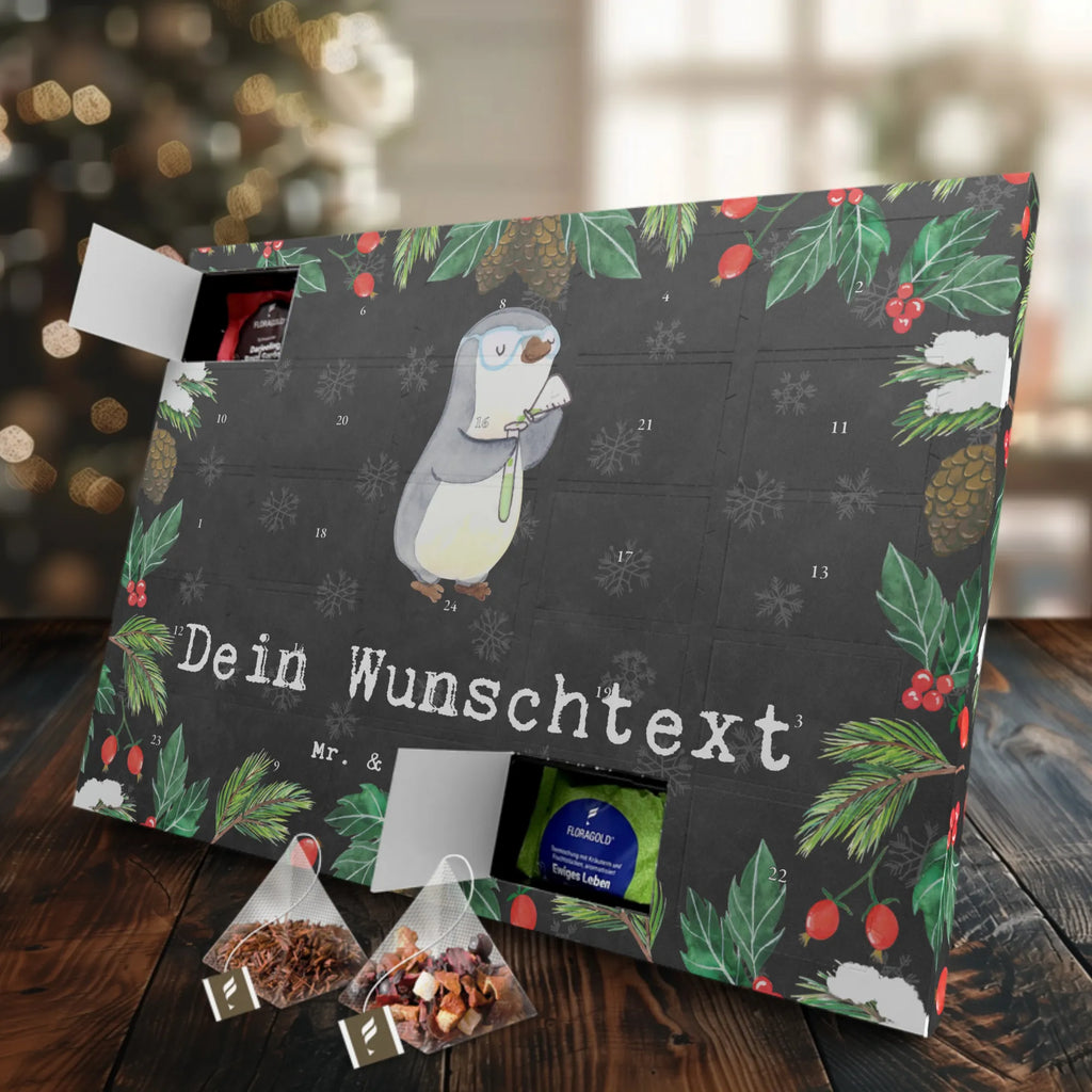 Personalisierter Tee Adventskalender Chemielaborant Leidenschaft Personalisierter Tee Adventskalender, Geschenk, Schenken, Jubiläum, Danke, Dankeschön, Beruf, Ausbildung, Abschied, Rente, Kollege, Kollegin, Arbeitskollege, Mitarbeiter, Firma, Studium, Forschung, Chemiker, Chemielaborant, Wissenschaftler, Naturwissenschaftler, Labor