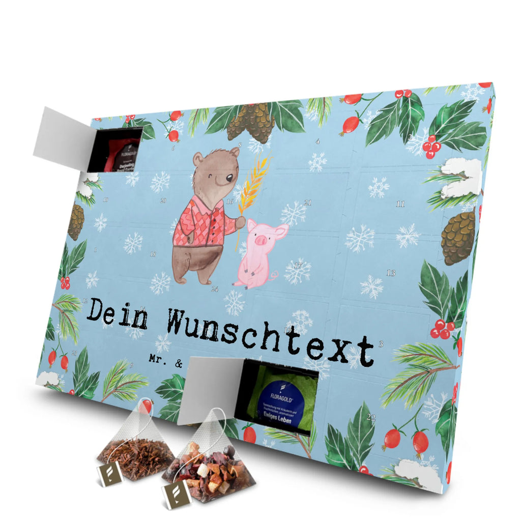 Personalisierter Tee Adventskalender Bauer Leidenschaft Personalisierter Tee Adventskalender, Geschenk, Schenken, Jubiläum, Danke, Dankeschön, Beruf, Ausbildung, Abschied, Rente, Kollege, Kollegin, Arbeitskollege, Mitarbeiter, Firma, Farmer, Landwirt; Bauer, Tierwirt, Bauernhof, Agronom