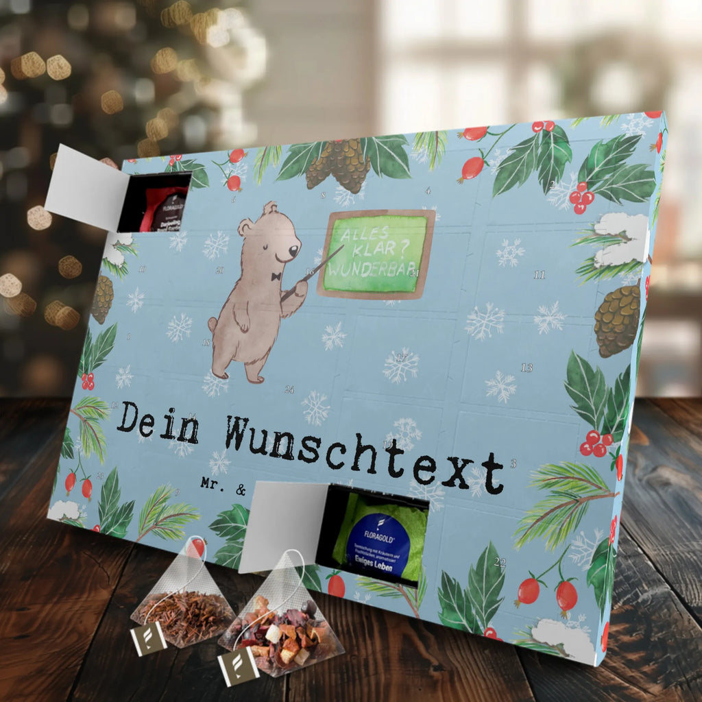  Tutor passion Personalisierter Tee Adventskalender, Geschenk, Schenken, Jubiläum, Danke, Dankeschön, Beruf, Ausbildung, Abschied, Rente, Kollege, Kollegin, Arbeitskollege, Mitarbeiter, Firma, Nachhilfeschule, Nachhilfeunterricht, Nachhilfelehrer