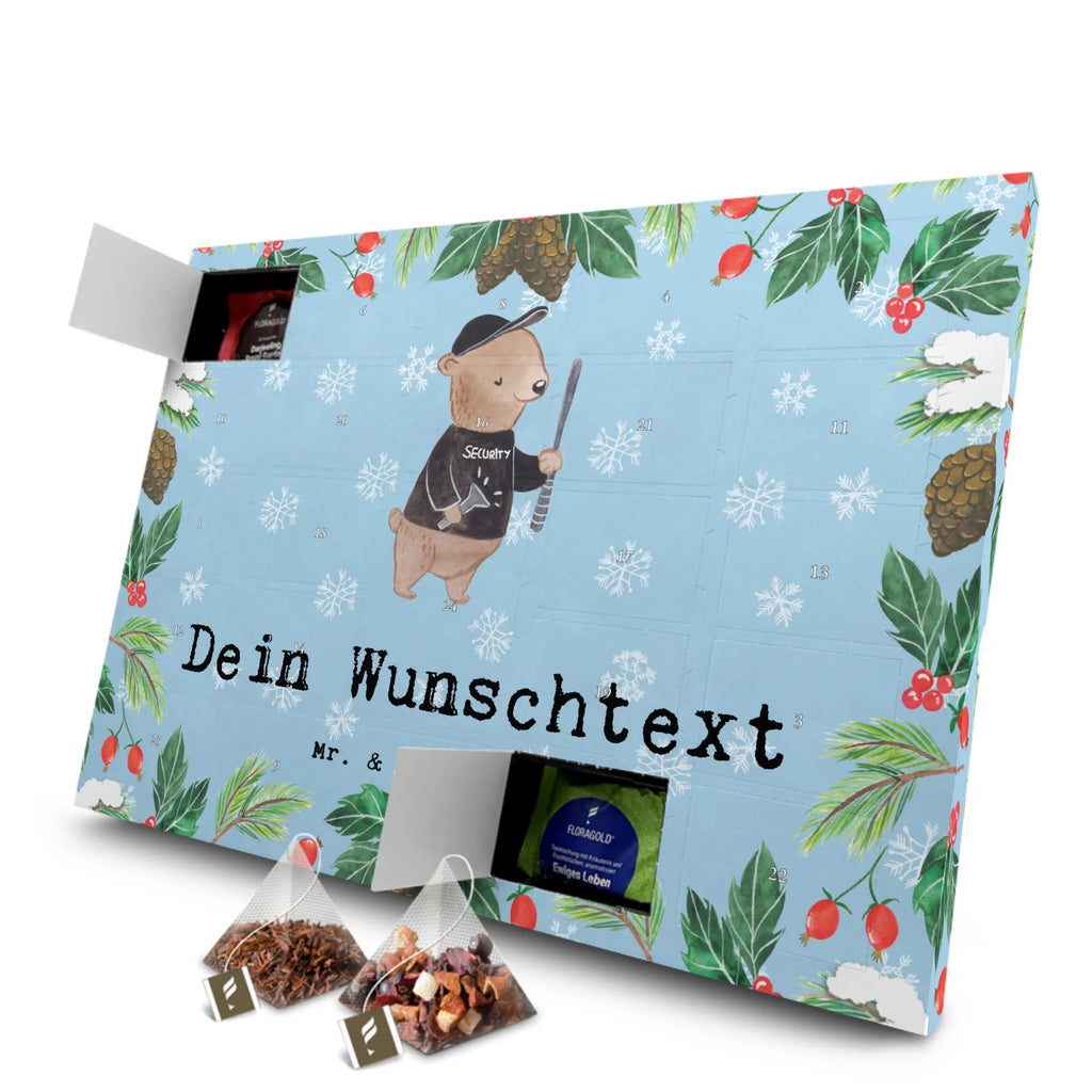 Personalisierter Tee Adventskalender Personenschützer Leidenschaft Personalisierter Tee Adventskalender, Geschenk, Schenken, Jubiläum, Danke, Dankeschön, Beruf, Ausbildung, Abschied, Rente, Kollege, Kollegin, Arbeitskollege, Mitarbeiter, Firma, Personenschützer, Bodyguard