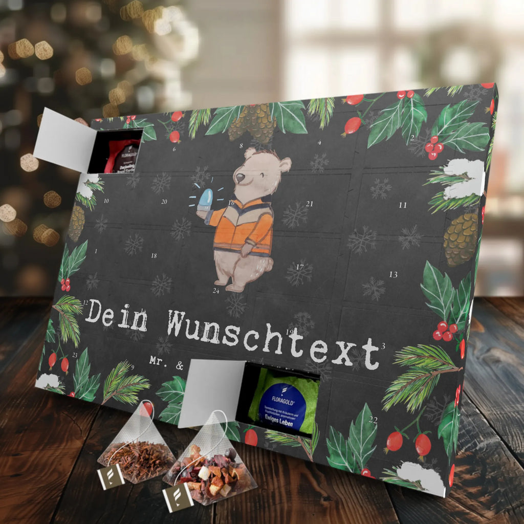 Personalisierter Tee Adventskalender Rettungssanitäter Leidenschaft Personalisierter Tee Adventskalender, Geschenk, Schenken, Jubiläum, Danke, Dankeschön, Beruf, Ausbildung, Abschied, Rente, Kollege, Kollegin, Arbeitskollege, Mitarbeiter, Firma