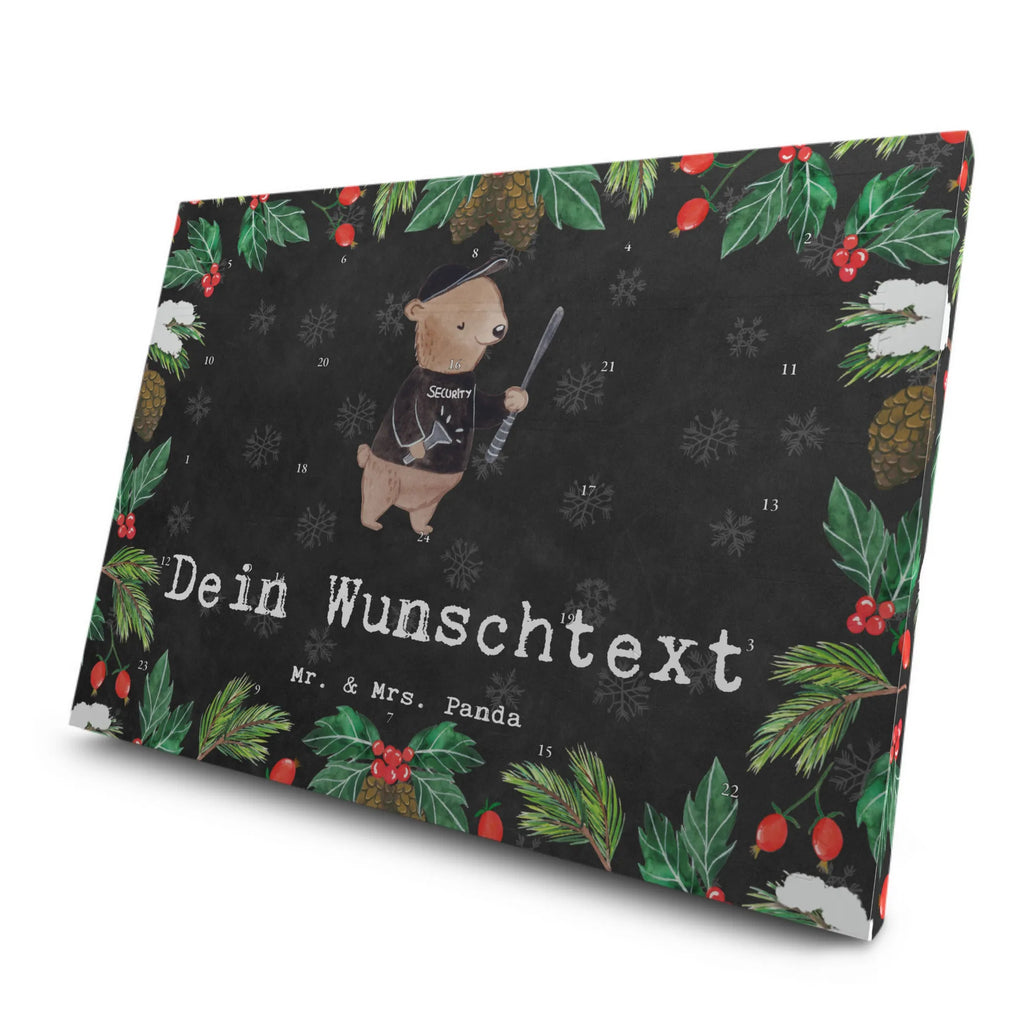 Personalisierter Tee Adventskalender Security Mitarbeiter Leidenschaft Personalisierter Tee Adventskalender, Geschenk, Schenken, Jubiläum, Danke, Dankeschön, Beruf, Ausbildung, Abschied, Rente, Kollege, Kollegin, Arbeitskollege, Mitarbeiter, Firma