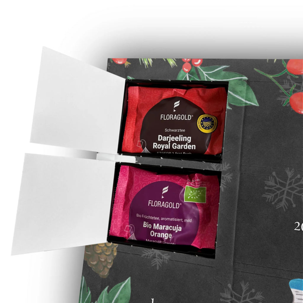Personalisierter Tee Adventskalender Buchhändler Leidenschaft Personalisierter Tee Adventskalender, Geschenk, Schenken, Jubiläum, Danke, Dankeschön, Beruf, Ausbildung, Abschied, Rente, Kollege, Kollegin, Arbeitskollege, Mitarbeiter, Firma, Bücherwurm, Buchhändler, Buchhandlung, Buchverkäufer, Bibliothekar