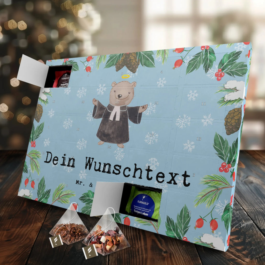 Personalisierter Tee Adventskalender Pastor Leidenschaft Personalisierter Tee Adventskalender, Geschenk, Schenken, Jubiläum, Danke, Dankeschön, Beruf, Ausbildung, Abschied, Rente, Kollege, Kollegin, Arbeitskollege, Mitarbeiter, Firma, Pastor, Theologe, Prediger<br />Priester, Pfarrer, Kirche, Diener Gottes<br />Geistlicher
