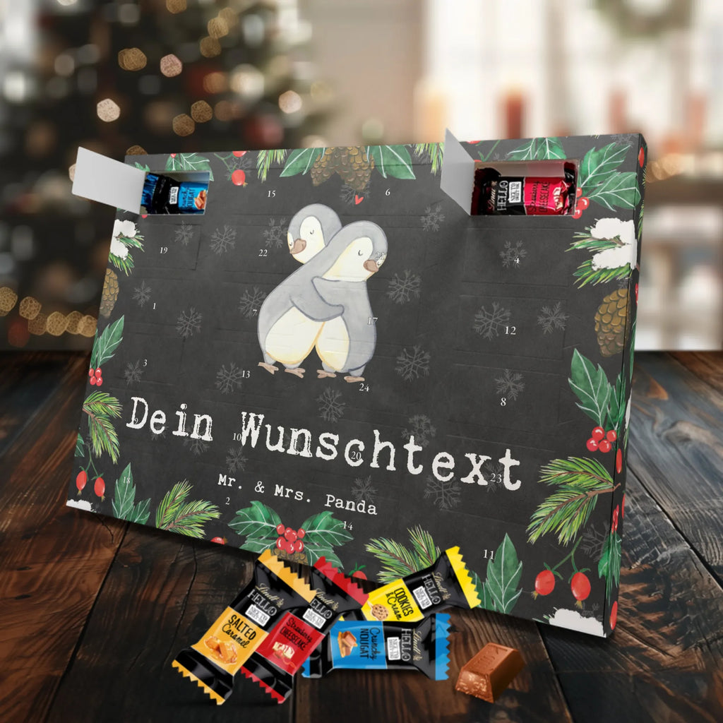 Personalisierter Schoko Adventskalender Pinguin Beste Beziehung der Welt Adventskalender mit Namen, Personalisierter Adventskalender, Schenken, Mitbringsel, Geburtstag, Geschenkidee, Geschenktipp, für, Freude machen, Danke, Geschenk, Dankeschön, Geburtstagsgeschenk, Bedanken, Liebesgeschenk, Zusammen sein, Verlieb, Liebe, Miteinander gehen, Beziehung