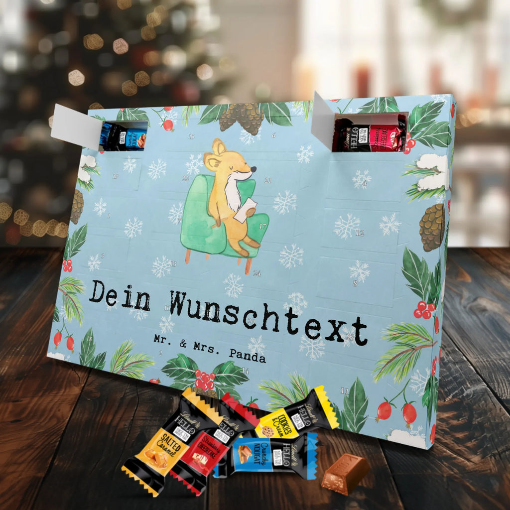Adventskalender mit Namen Fuchs Bester Zuhörer der Welt Personalisierter Adventskalender, Adventskalender mit Namen, Geburtstagsgeschenk, Geschenktipp, Dankeschön, für, Geschenkidee, Freude machen, Geschenk, Schenken, Mitbringsel, Geburtstag, Bedanken, Danke, Offenes Ohr, Zuhörer, Hilfsbereit, Freund, Freundin, Hilfe
