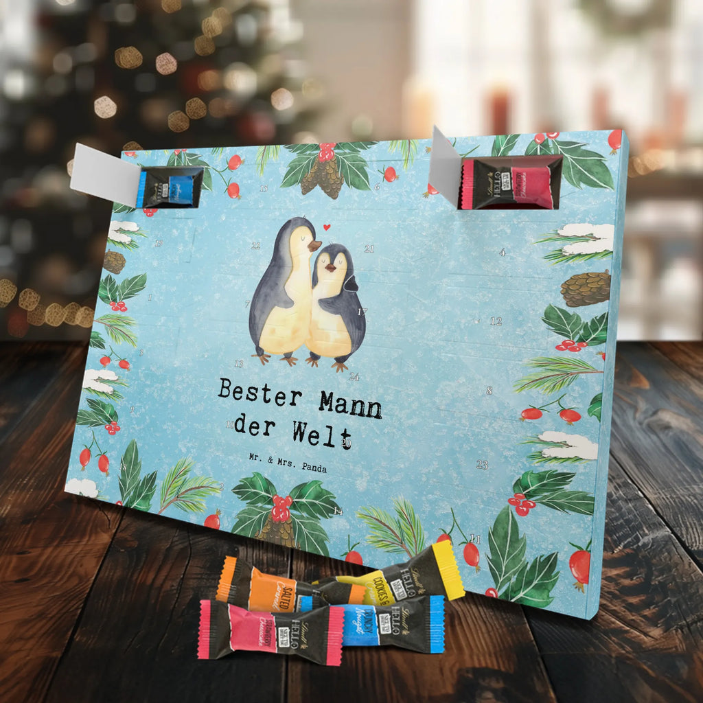 Chocolate advent calendar penguin best man in the world gift, birthday, gift idea, birthday present, giving, thank you, for, make you happy, gift tip, spouse, marriage, Husband, dream man, trifle, groom, darling, significant other, best, friend