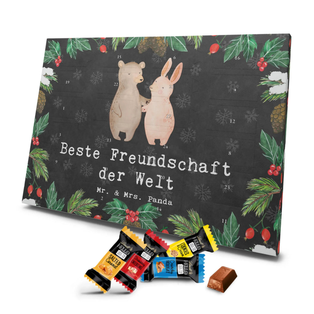 Chocolate advent calendar Hare Best Friendship in the World gift, birthday, gift idea, birthday present, giving, thank you, for, make you happy, gift tip, friends, dude, girlfriend, friends for life, boyfriend, friendship