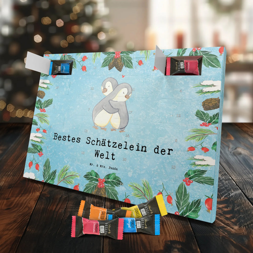 Chocolate advent calendar penguin Best baby in the world gift, birthday, gift idea, birthday present, giving, thank you, for, make you happy, gift tip, girlfriend, husband, Honey, wife, pet name, man, boyfriend, wedding anniversary