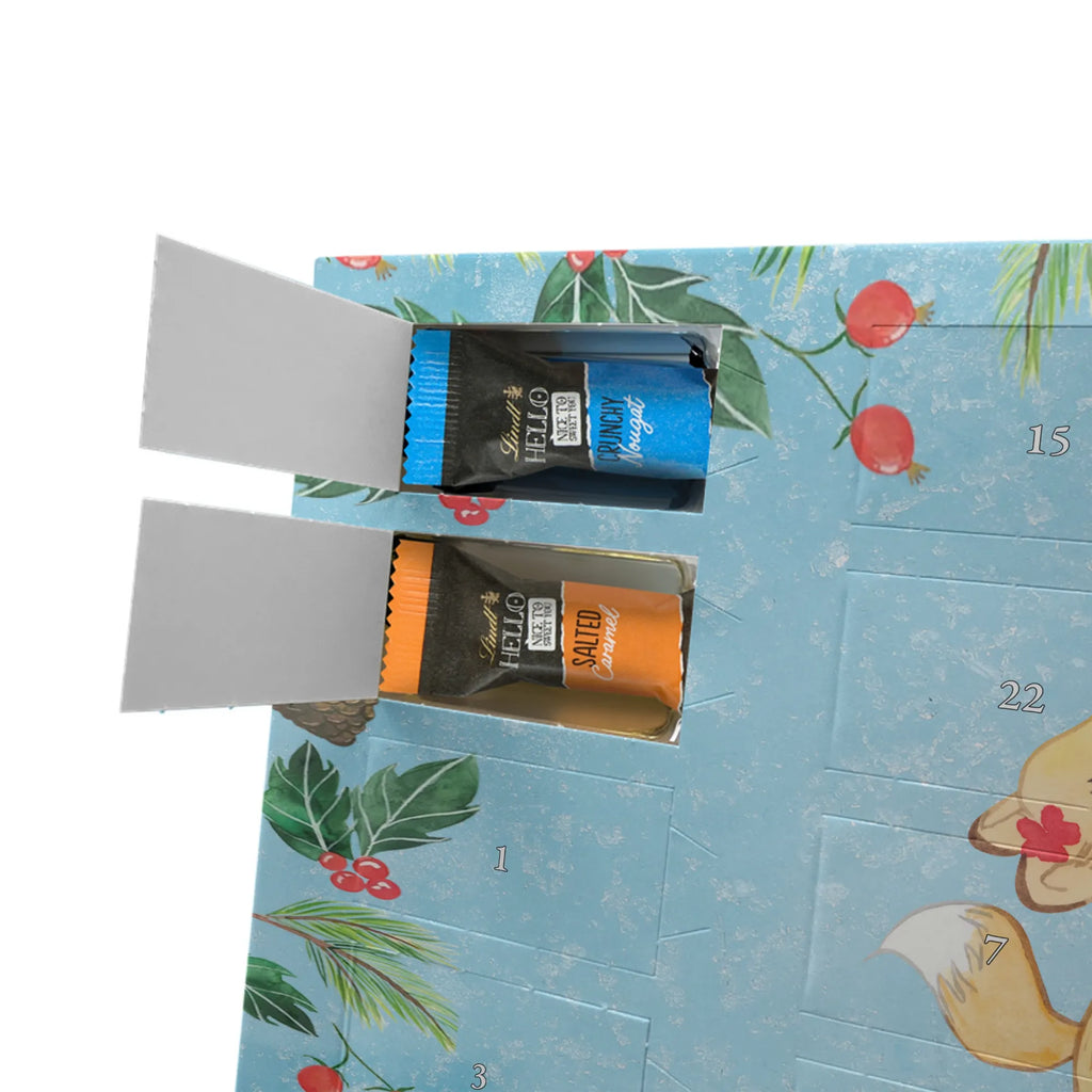 Chocolate advent calendar Fox Best parents in the world gift, birthday, gift idea, birthday present, giving, thank you, for, make you happy, gift tip, mom and dad, parents, parents couple, producer