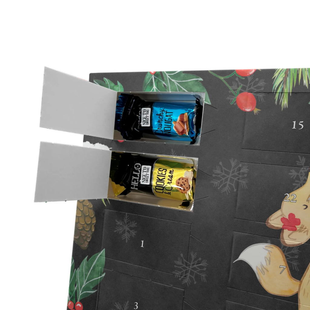 Chocolate advent calendar Fox Best parents in the world gift, birthday, gift idea, birthday present, giving, thank you, for, make you happy, gift tip, mom and dad, parents, parents couple, producer