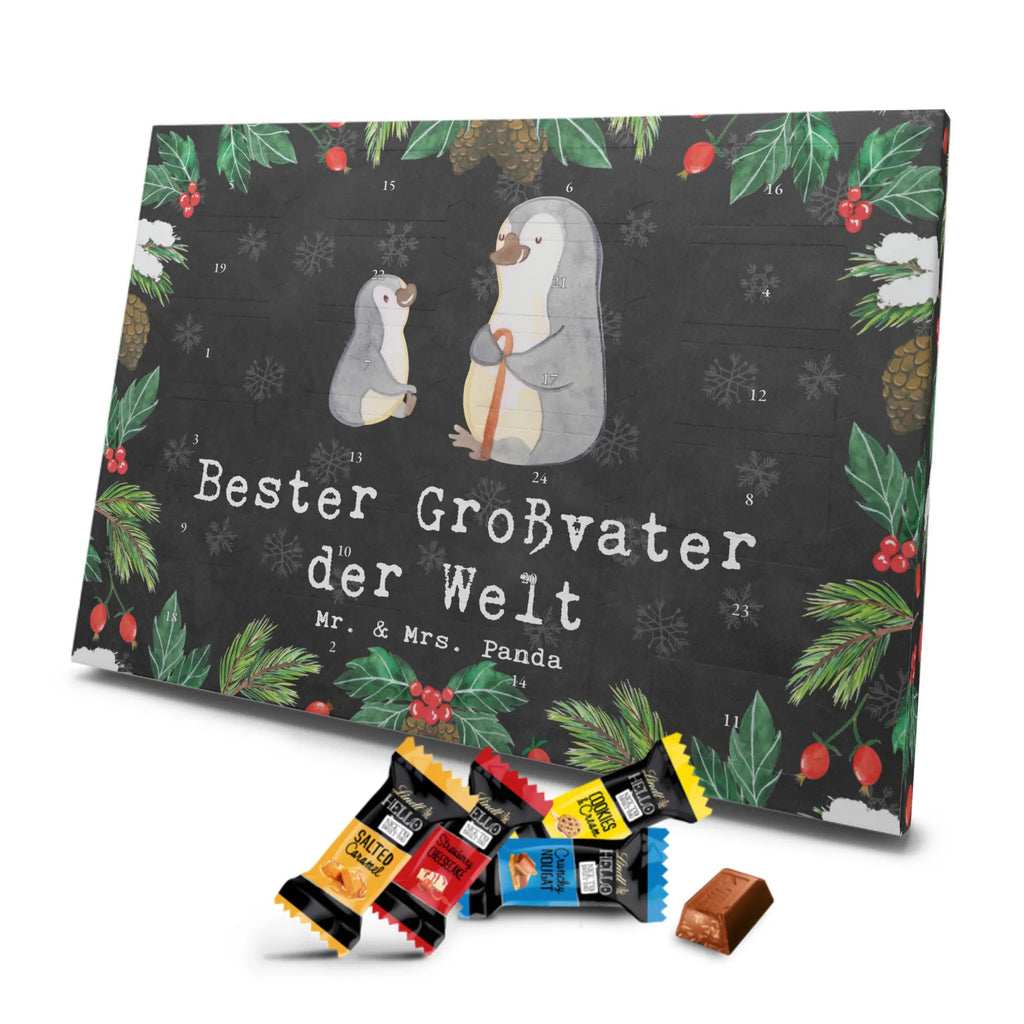 Chocolate advent calendar penguin Best grandfather in the world gift, thank you, birthday present, giving, birthday, gift tip, make you happy, for, gift idea, granddaughter, Grandfather, grandchild, grandson, grandpa. Grandpa, little thing, grandparents, grandpa, best