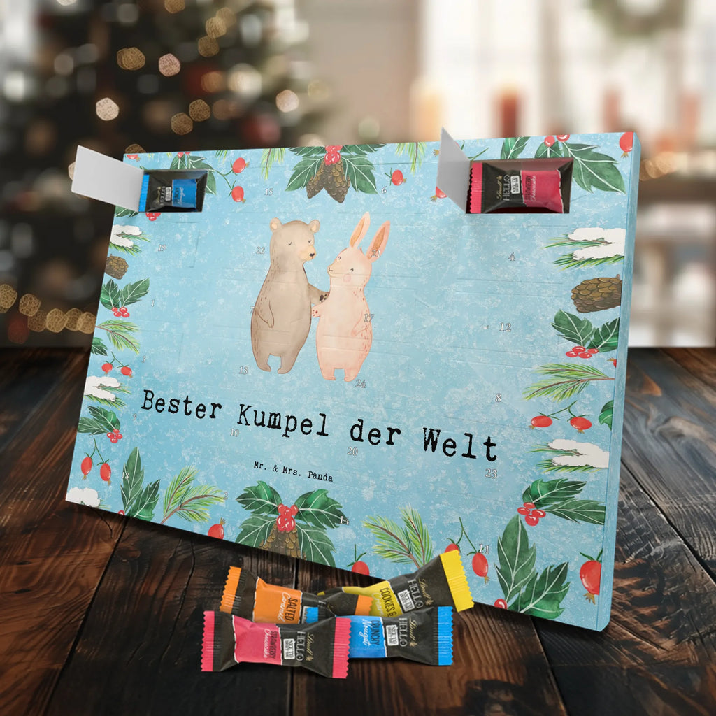 Chocolate advent calendar Hare best buddy in the world gift, thank you, birthday present, giving, birthday, gift tip, make you happy, for, gift idea, sweetheart, best, cronies, colleague, best friend, friendship