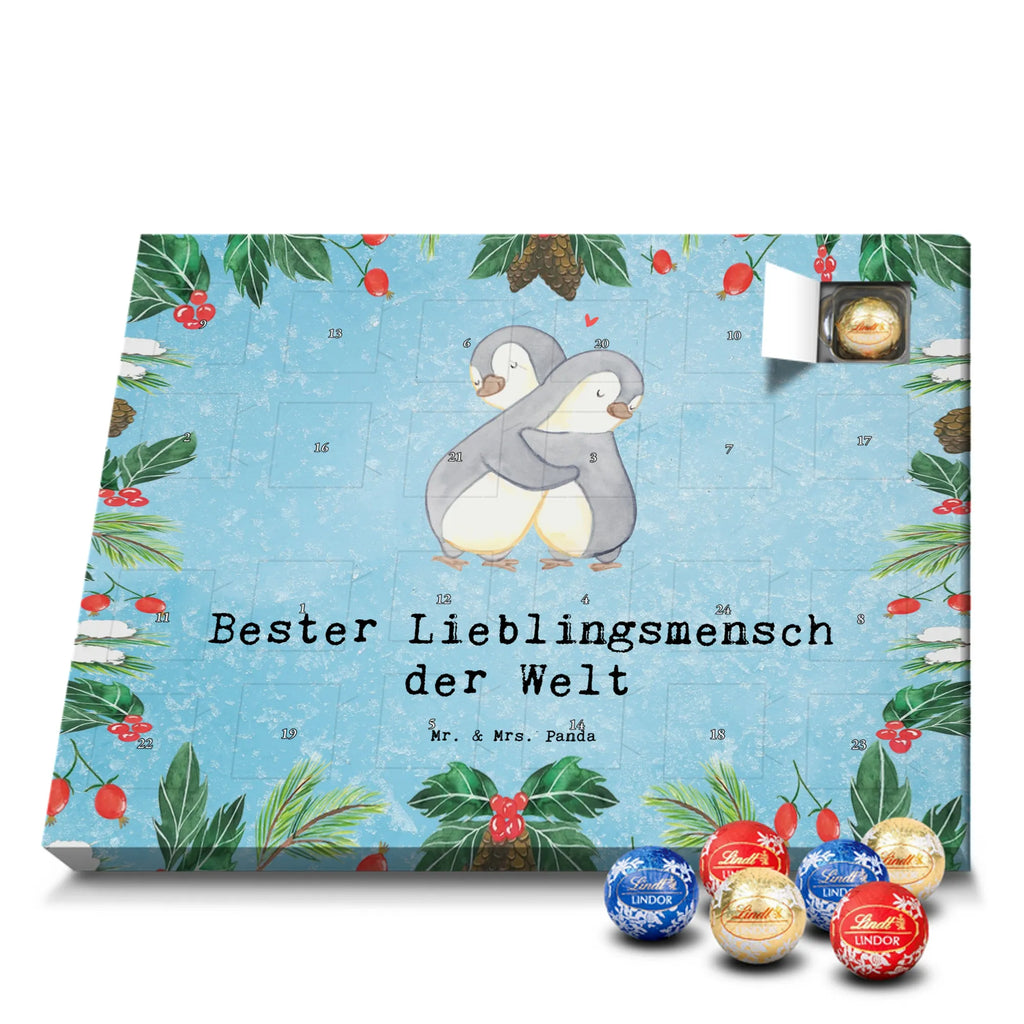 Chocolate advent calendar penguin Best favorite person in the world gift, birthday, gift idea, birthday present, giving, thank you, for, make you happy, gift tip, best friend, heart, darling, Favorite person, boyfriend