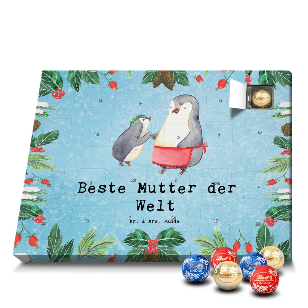 Chocolate advent calendar penguin best mom in the world gift, thank you, birthday present, giving, birthday, gift tip, make you happy, for, gift idea, Daughter, Best Mom, Best, Super Mom, Mother&#39;s Day, Son, Thank You, Mother