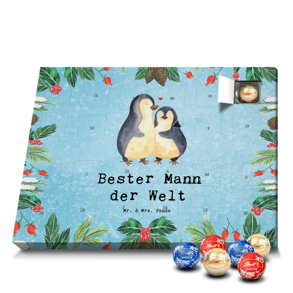 Chocolate advent calendar penguin best man in the world gift, birthday, gift idea, birthday present, giving, thank you, for, make you happy, gift tip, spouse, marriage, Husband, dream man, trifle, groom, darling, significant other, best, friend