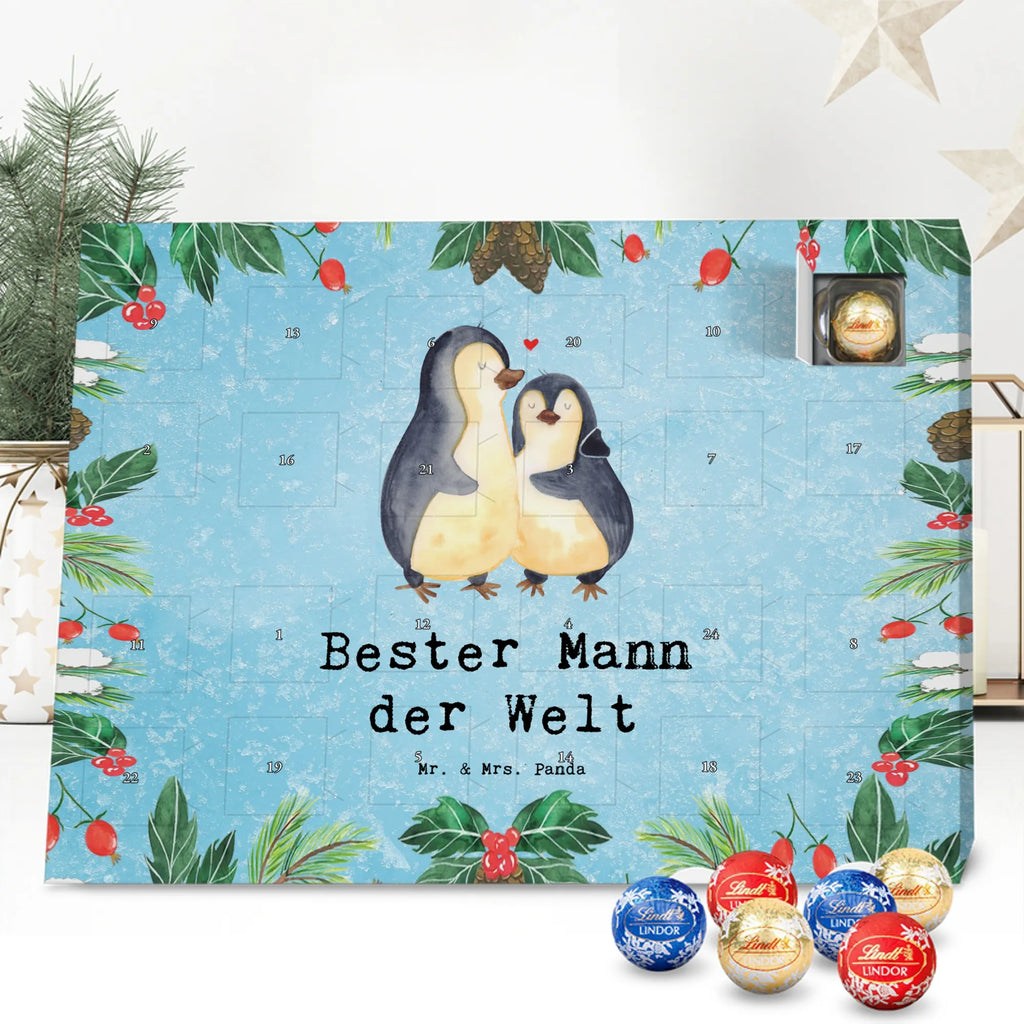 Chocolate advent calendar penguin best man in the world gift, birthday, gift idea, birthday present, giving, thank you, for, make you happy, gift tip, spouse, marriage, Husband, dream man, trifle, groom, darling, significant other, best, friend